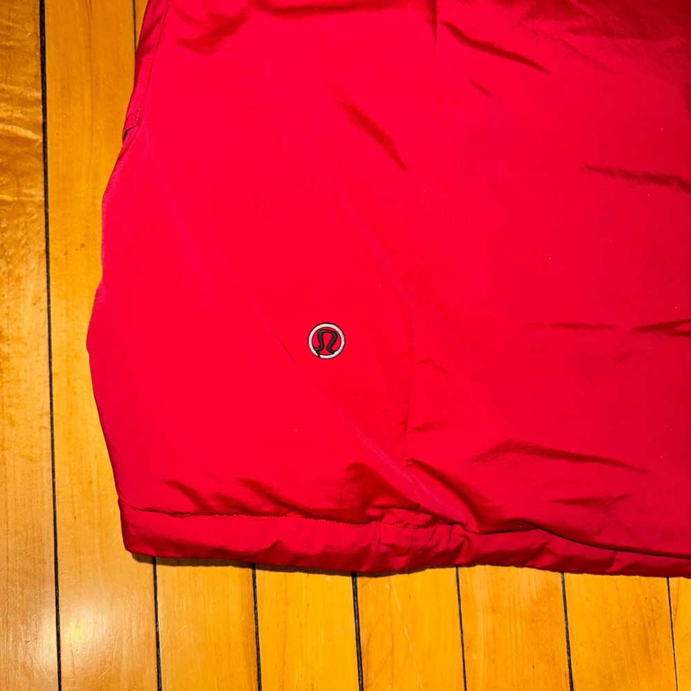 Lululemon winter warrior parka size 8 RED - Picture 7 of 10